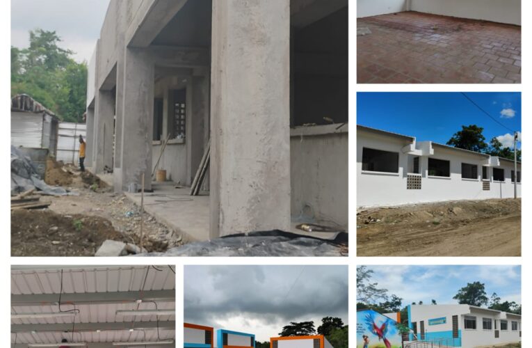 El cambio en la sede Santo Domingo de Meza se viene observando con las nuevas aulas